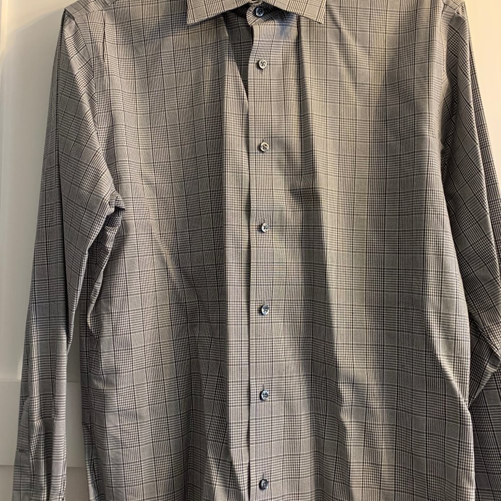 Nordstrom Rack Men's Shirt Size 14 1/2 32/33 Plaid